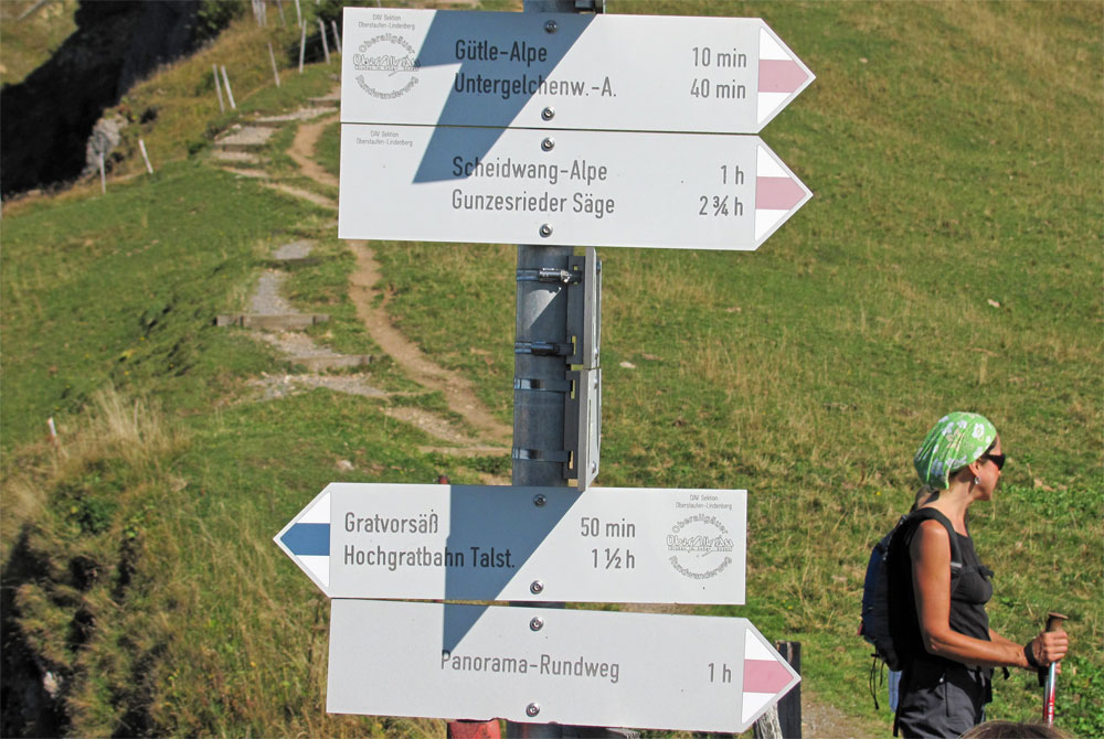 Wanderwege im Allgäu