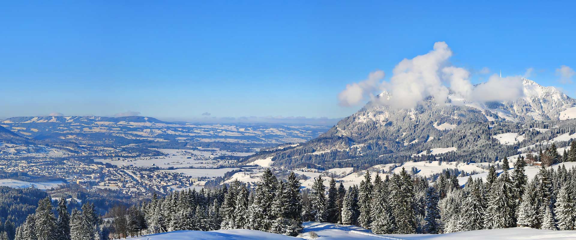 Winterlandschaft Oberallgäu