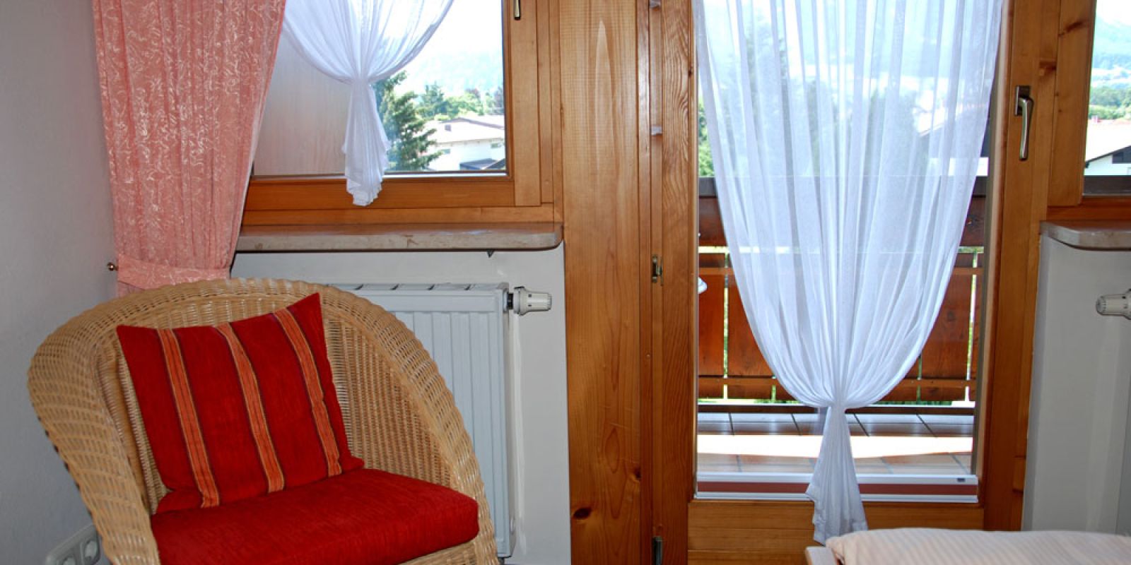 Doppelzimmer Dachstudio mit Balkon